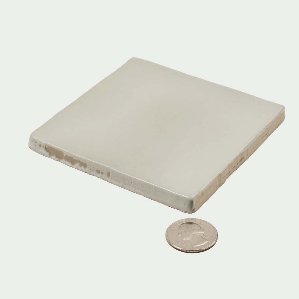 Silken 3.94 in. x 3.94 in. Glossy Tea Green Ceramic Square Tile (60 pack, 6.46 sq. ft./case)