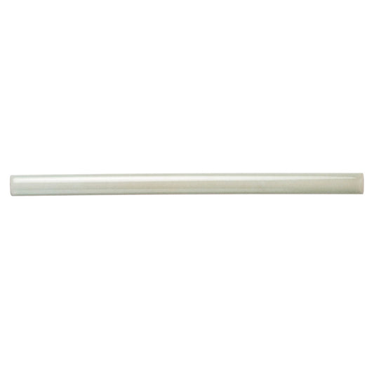 Tea Green 0.5x8 Glossy Ceramic Pencil Tile Trim (10 pack, 0.3 sq ft/case)