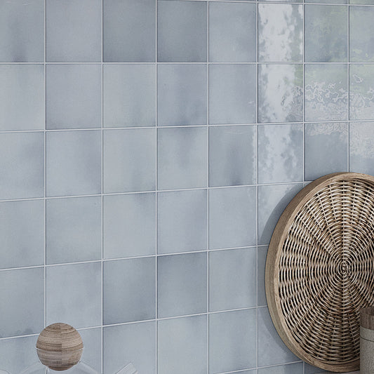 Benjamin Moore Smoke 4x4 Glossy Square Ceramic Tile (60 pack, 6.46 sq ft/case)