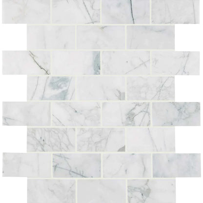 MSI Calacatta Cressa Honed Marble Subway Tile