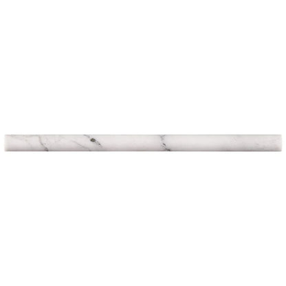 MSI Calacatta Cressa Pencil Honed Molding 3/4"x12"