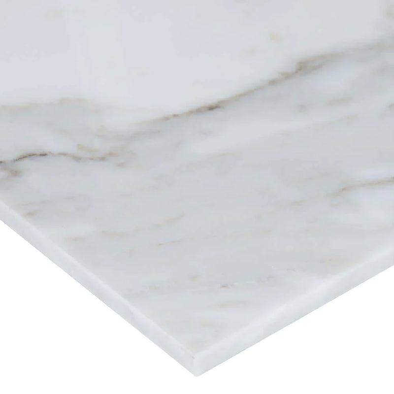 MSI Calacatta Gold Polished Marble Wall And Floor Subway Tile 3"x6"
