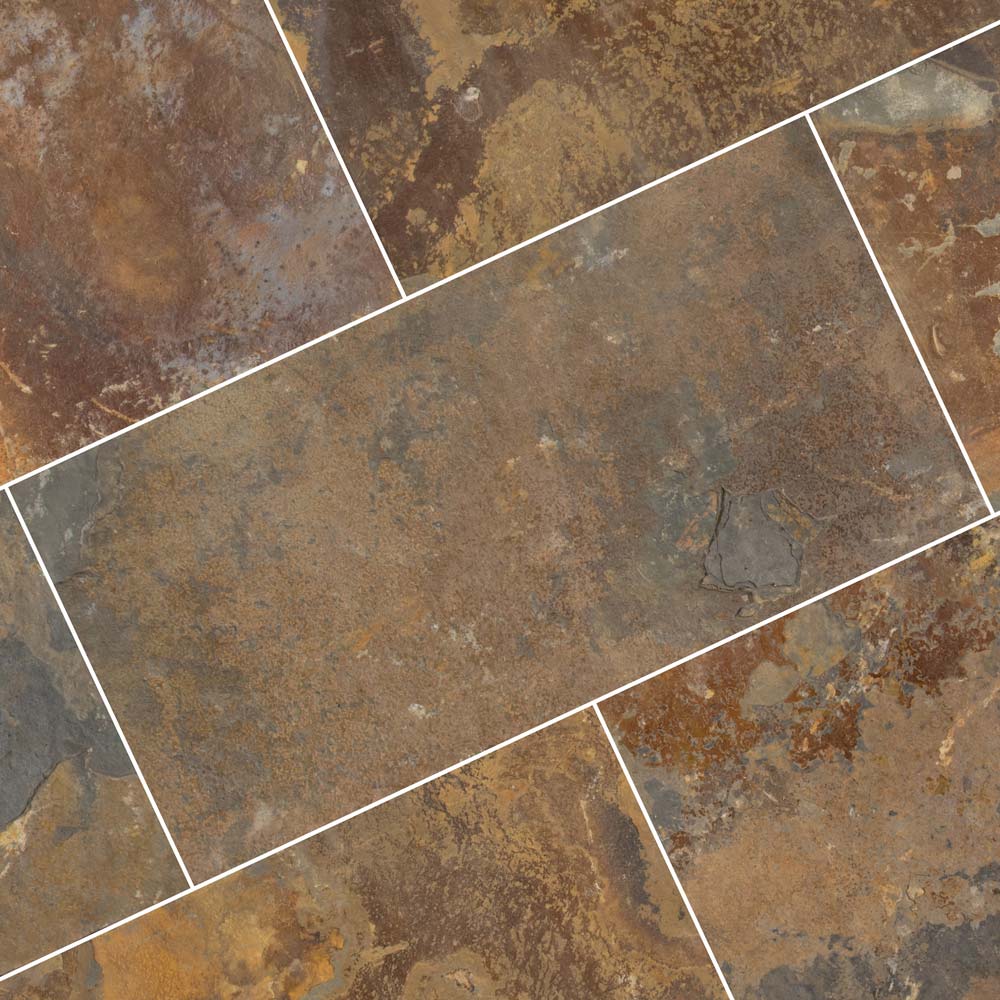 MSI California Gold Gauged Slate Wall and Floor Tile