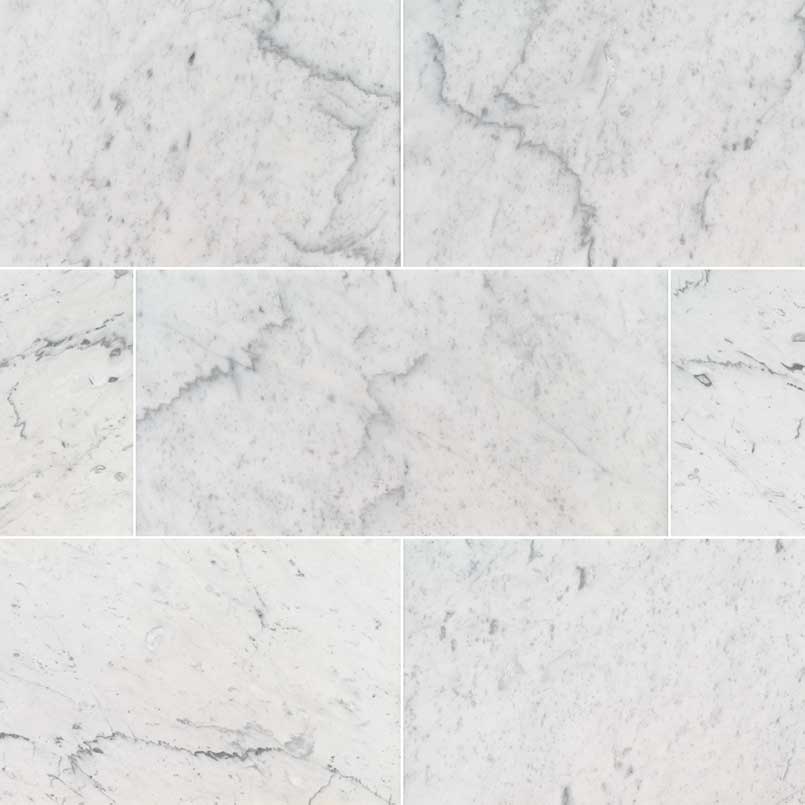 MSI Carrara White Marble Wall and Floor Tile