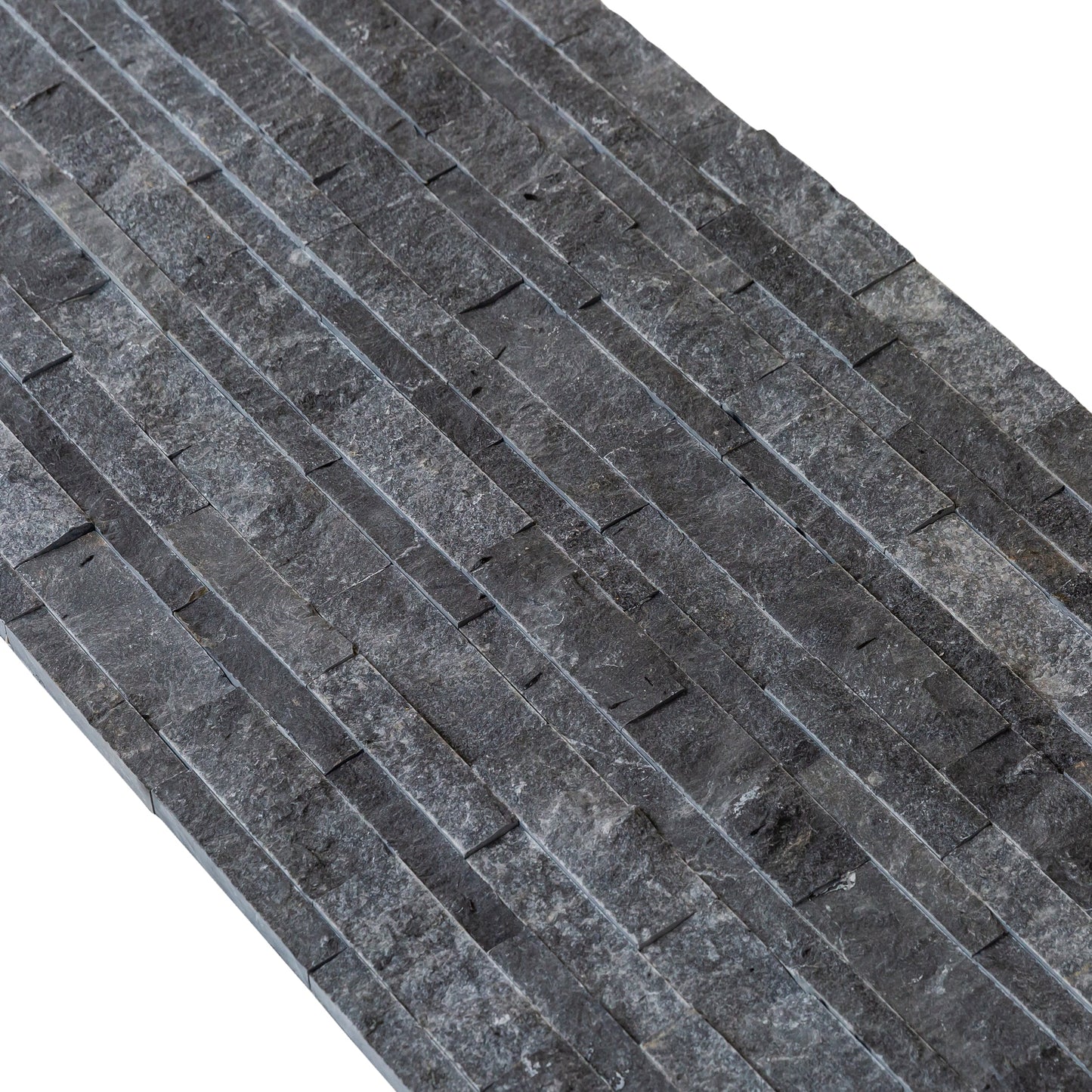 Charcoal Cambria Ledger 3D Panel 6.8"x20.8" Split-face Natural Marble Wall Tile