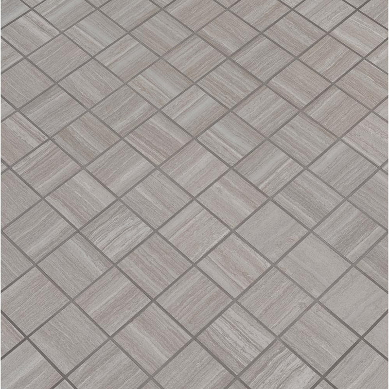 MSI Charisma Silver Ceramic Mosaic Wall and Floor Tile