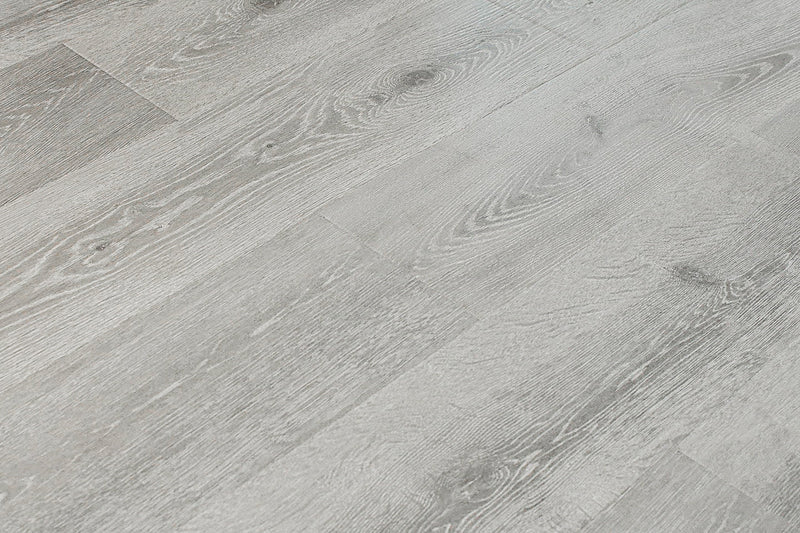 Cinder Textured/EIR 7.72"x72.83" Laminate Flooring 12.3mm - Imperial White