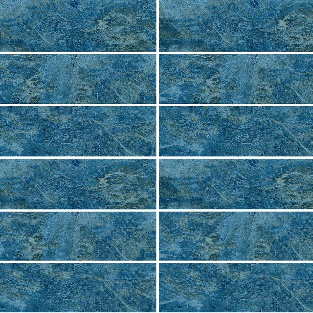 Cobalt, 6" x 20" - Porcelain Tile - view 7