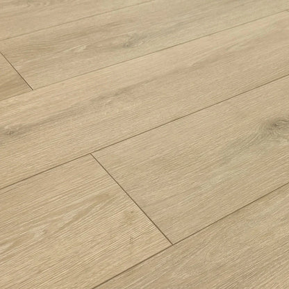Countryside Beige Micro Bevel Matte 9.25"x60" Waterproof Laminate Flooring 12mm - Linea