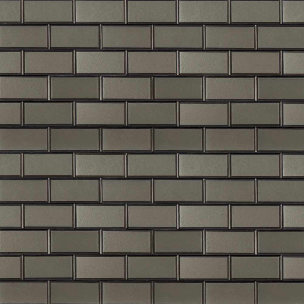 MSI Crisson Bevel Subway Glass Mosaic Tile 12"x12"