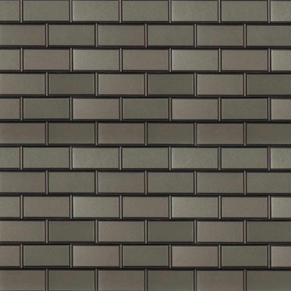 MSI Crisson Bevel Subway Glass Mosaic Tile 12"x12"