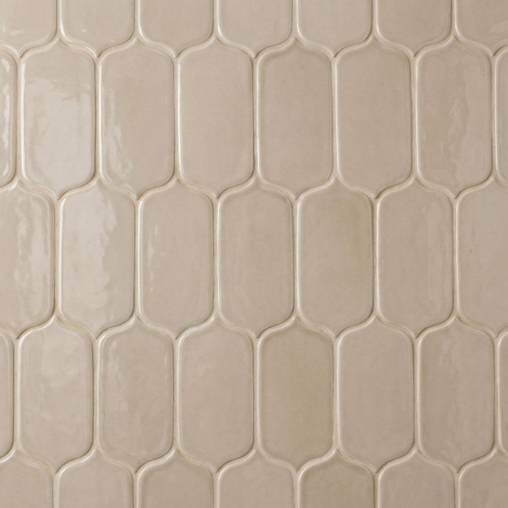 Acorn Glossy Tear Field Ceramic Tile