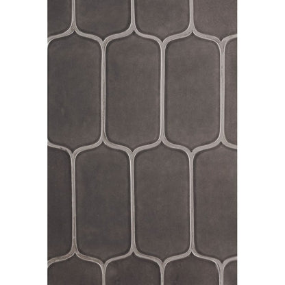 Coffee Glossy Tear Field Ceramic Tile
