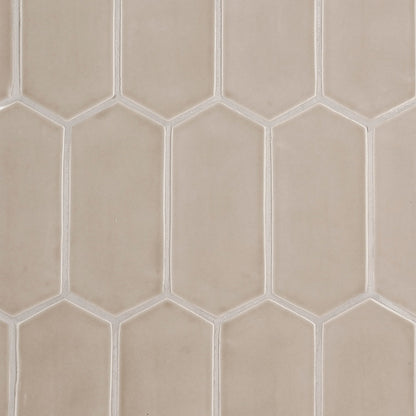 Acorn Glossy Picket Ceramic Tile