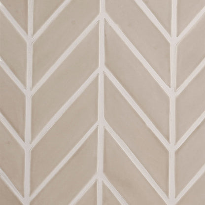 Acorn Glossy Chevron Ceramic Tile