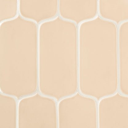Caramel Glossy Tear Field Ceramic Tile