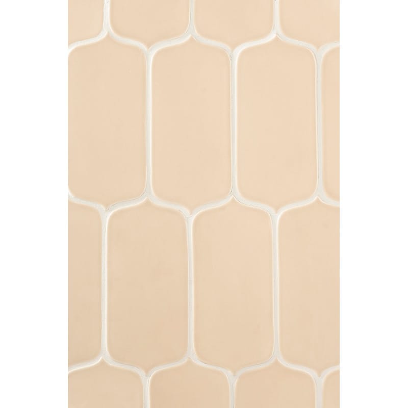 Caramel Glossy Tear Field Ceramic Tile
