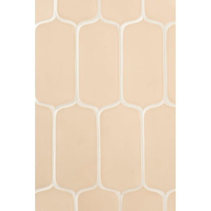 Caramel Glossy Tear Field Ceramic Tile