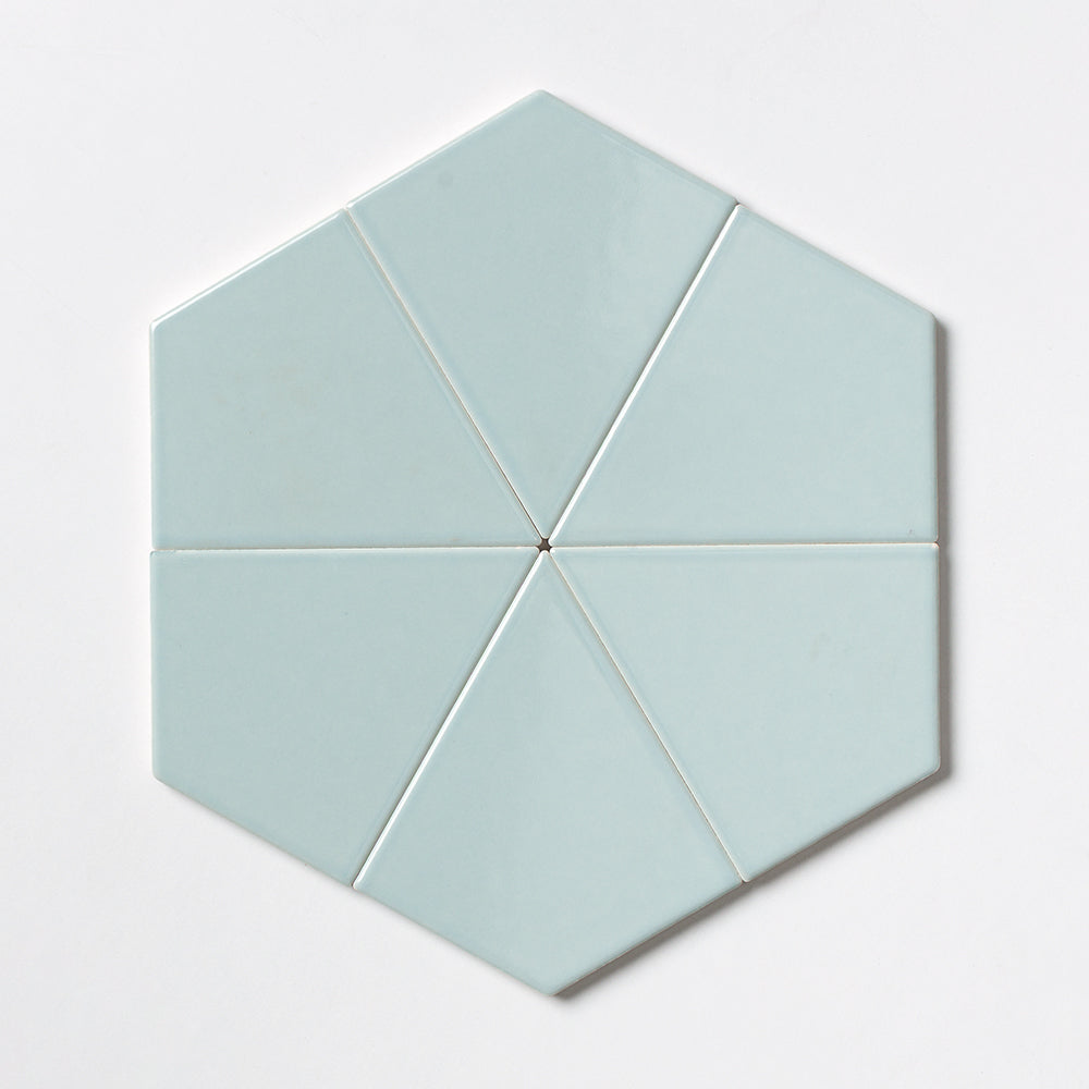 Seafoam Glossy Diamante Ceramic Tile