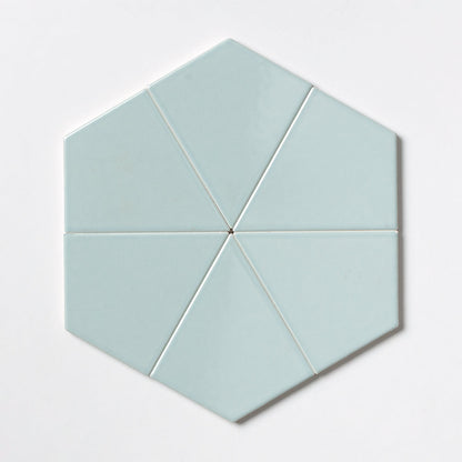 Seafoam Glossy Diamante Ceramic Tile