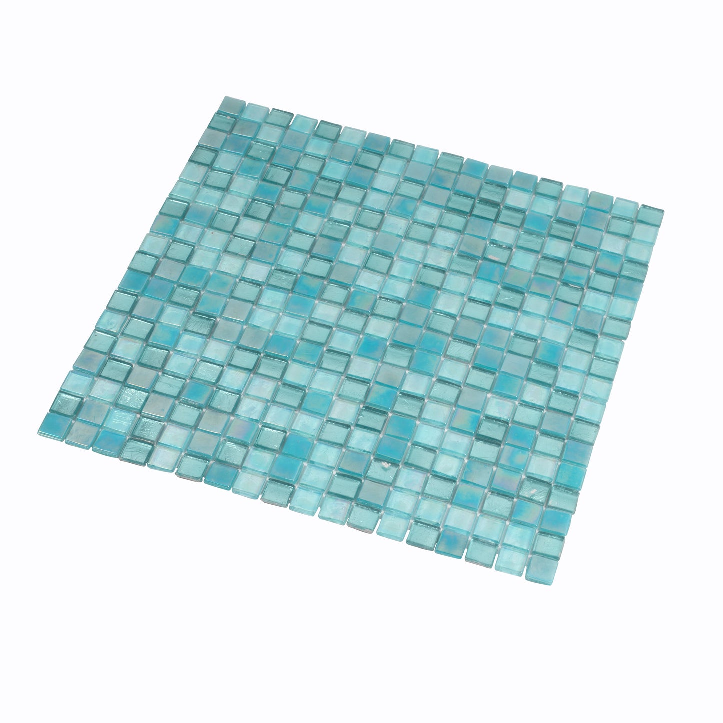 Mint Green 12x12 Uniform Square Glossy Glass Mosaic Tile (20 pack, 18.69 sq ft/case)