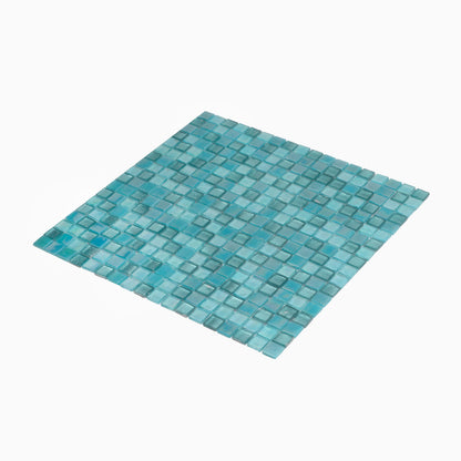 Mint Green 12x12 Uniform Square Glossy Glass Mosaic Tile (20 pack, 18.69 sq ft/case) - Sample