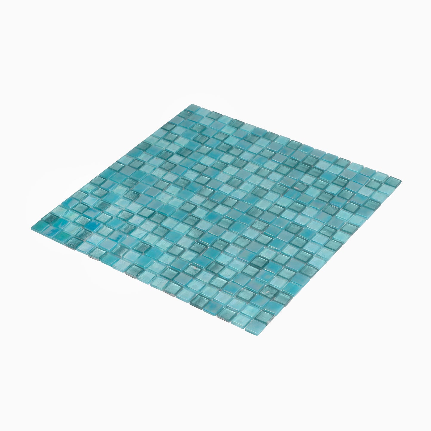 Mint Green 12x12 Uniform Square Glossy Glass Mosaic Tile (20 pack, 18.69 sq ft/case)