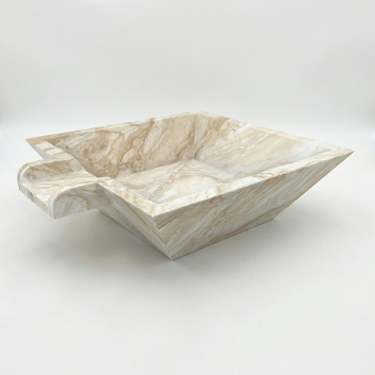 Diana Royal Marble Natural Stone Pool Square Poolwok with Lip