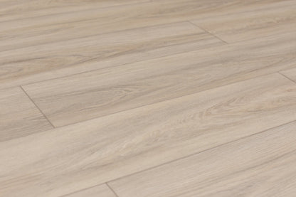 Domino WPC 7"x60" Vinyl Flooring 9.5mm- Satin Taupe