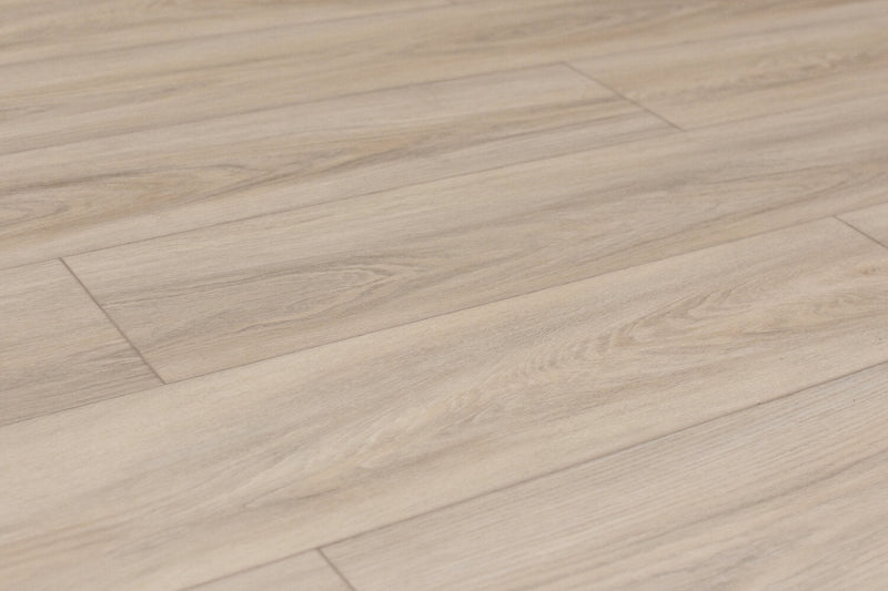 Domino WPC 7"x60" Vinyl Flooring 9.5mm- Satin Taupe