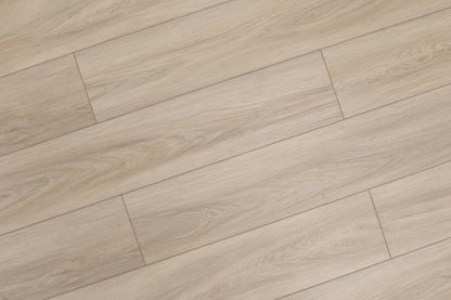 Domino WPC 7"x60" Vinyl Flooring 9.5mm- Satin Taupe