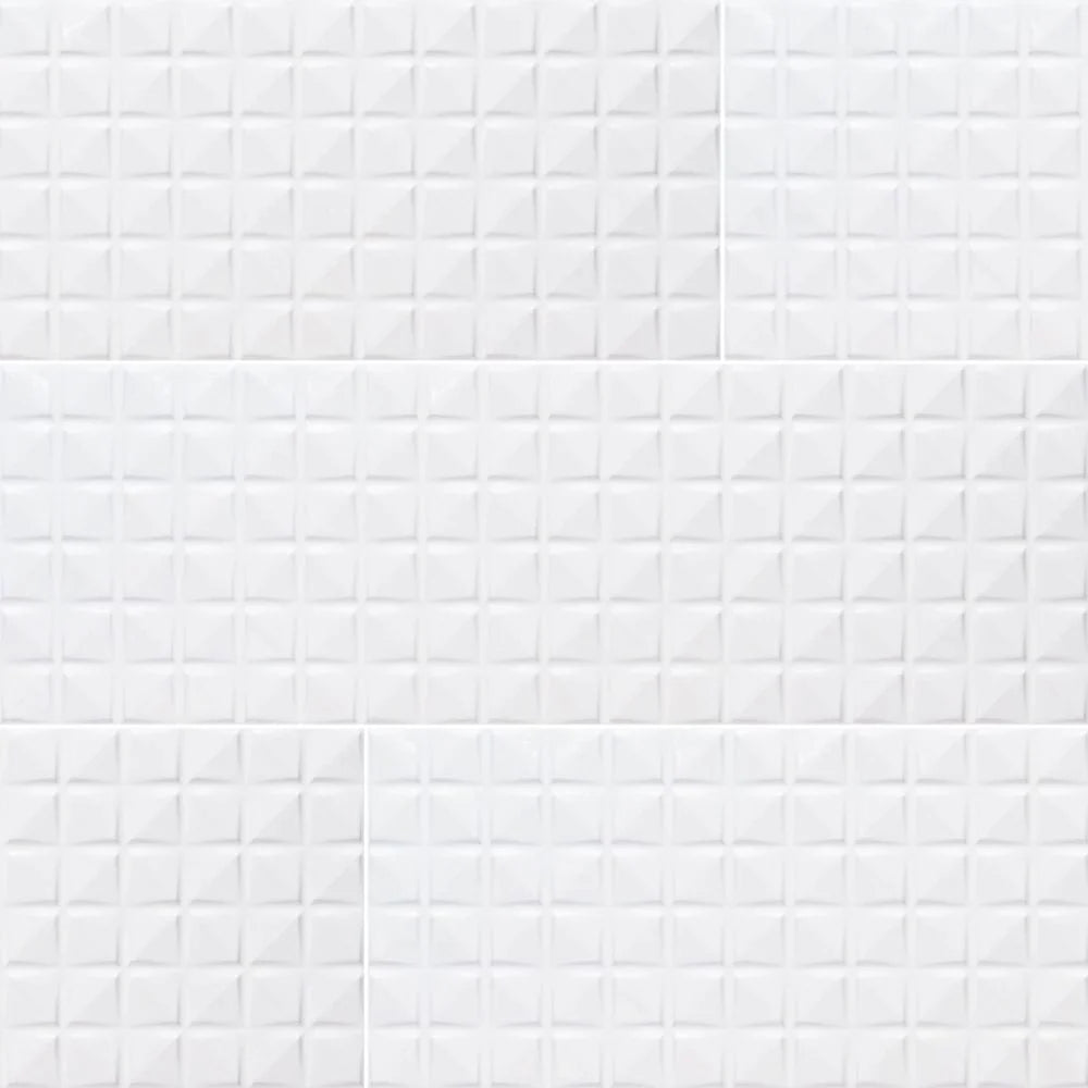 MSI Dymo Chex White Ceramic Wall Tile