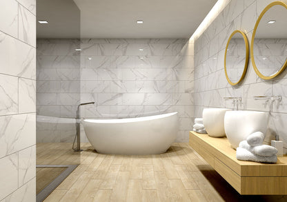 MSI Dymo Statuary Glossy Ceramic Wall Tile 12x24