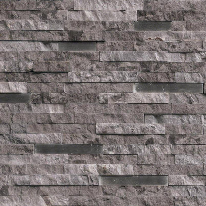 MSI Eclipse Interlocking Stone Metal Mosaic Tile 12"x12"