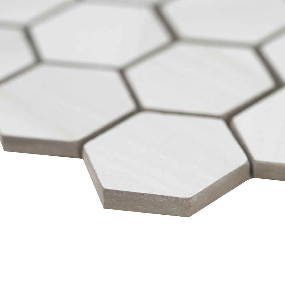 MSI Eden Dolomite Porcelain Mosaic Hexagon Wall and Floor Tile