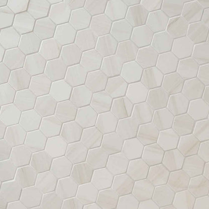 MSI Eden Dolomite Porcelain Mosaic Hexagon Wall and Floor Tile