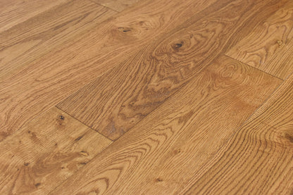 Elysian Wirebrushed Engineered Hardwood 7.5x0.5 inch Collective Tan TRPEH-EEOCT product angle shot