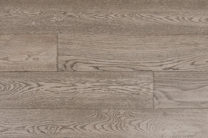 Elysian Wirebrushed Engineered Hardwood 7.5"x0.5" - Ethereal Gray