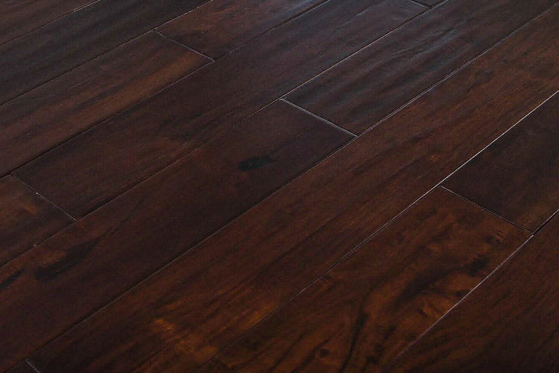 Acacia Walnut Distressed/Handscraped Solid Hardwood 3/4 x 4.75 in. - Cordoba