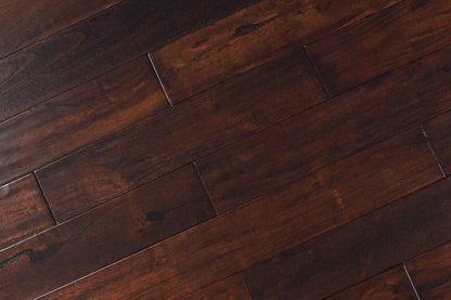 Acacia Walnut Distressed/Handscraped Solid Hardwood 3/4 x 4.75 in. - Cordoba