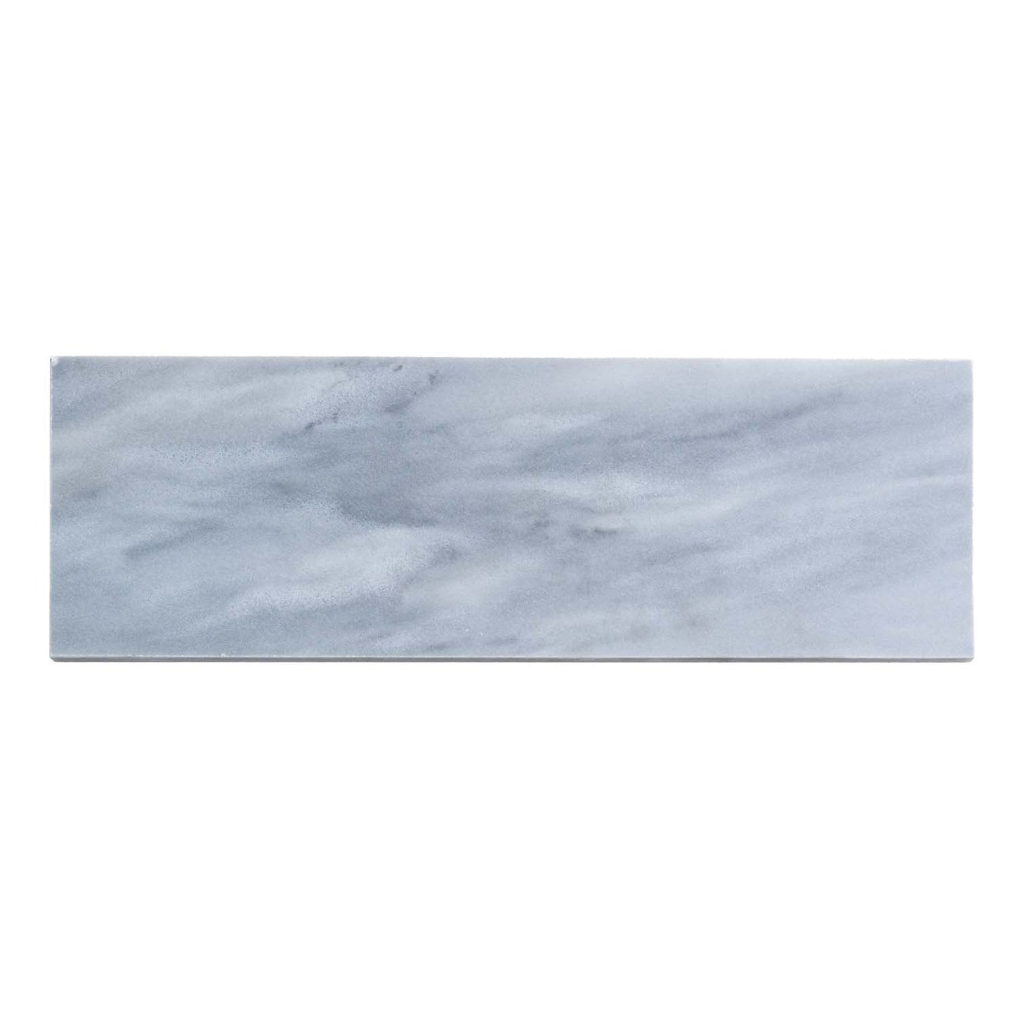 Gray 4x12 Honed Subway Bardiglio Nuvolato Marble Tile (15 pack, 5 sq ft/case)