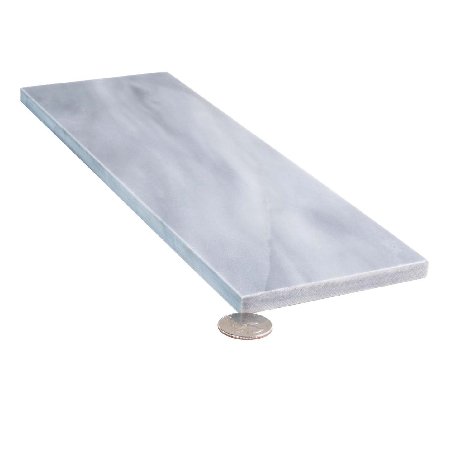 Gray 4x12 Subway Honed Marble Tile (15 pack, 5 sq ft/case) - Sample