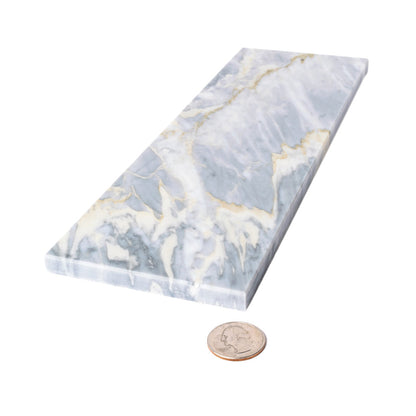 Gray 4x12 Honed Subway Marble Tile (15 pack, 5 sq ft/case) - Sample