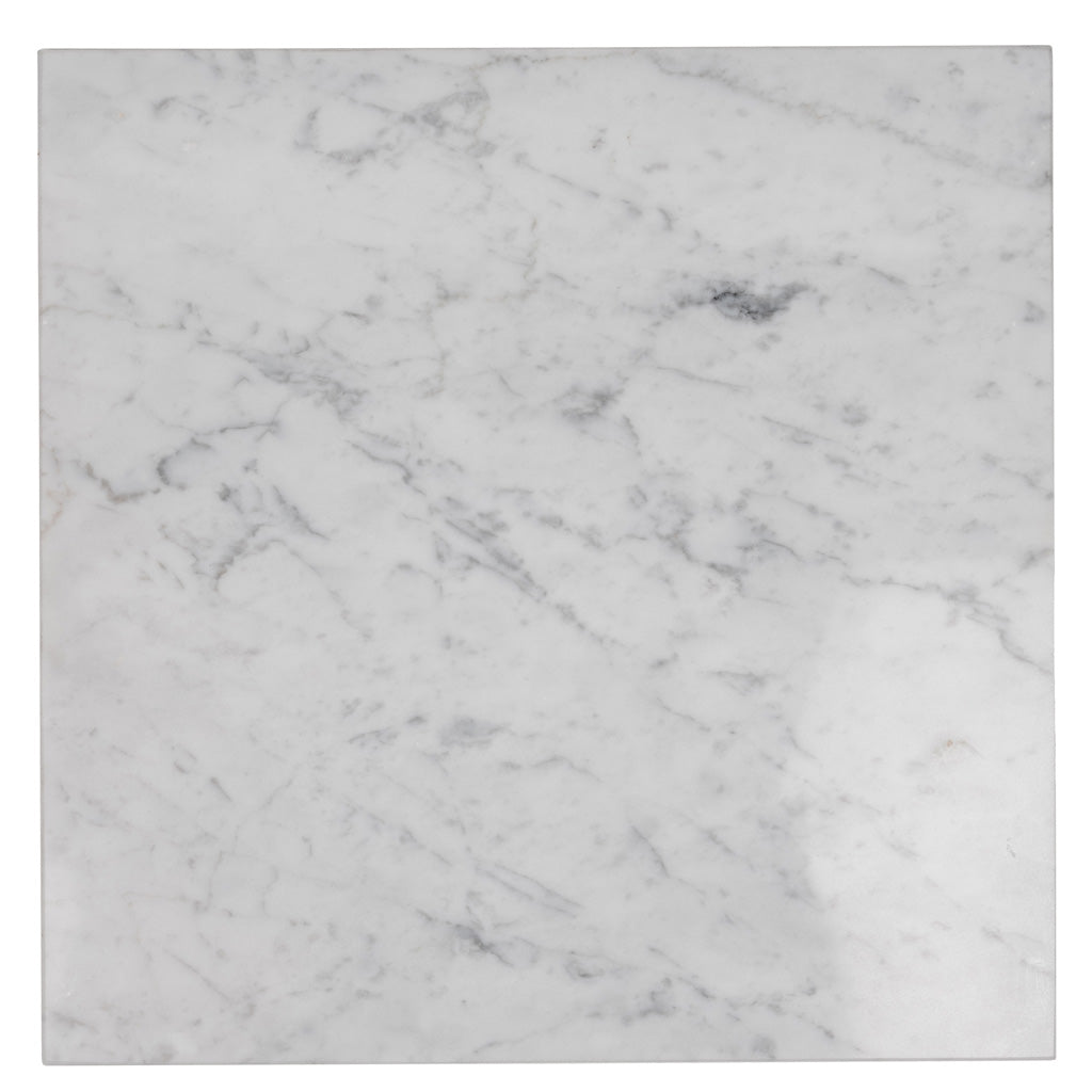 White 12x12 Polished Field Bianco Carrara Marble Tile (10 pack, 10 sq ft/case)