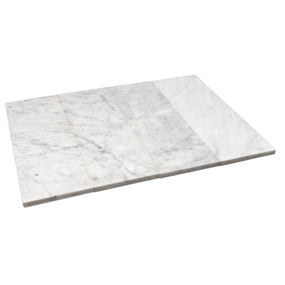 White 4x12 Subway Honed Marble Tile (15 pack, 5 sq ft/case) - Sample