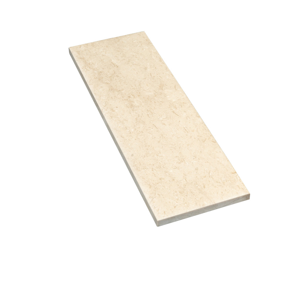 Beige 4x12 Honed Subway Crema Marfil Marble Tile (15 pack, 5 sq ft/case)
