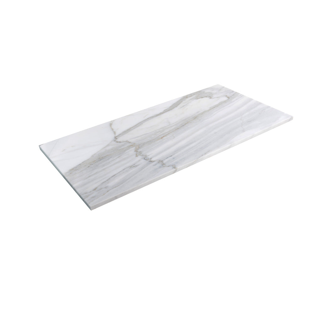 White Gray 12x24 Honed Field Calacatta Gold Marble Tile (5 pack, 10 sq ft/case)
