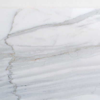 White Gray 12x24 Honed Field Calacatta Gold Marble Tile (5 pack, 10 sq ft/case)
