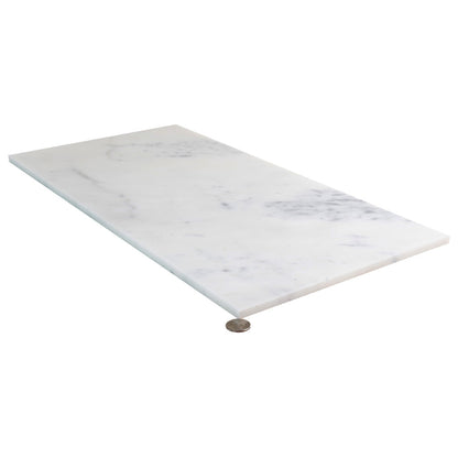 White Gray 12x24 Polished Field Calacatta Gold Marble Tile (5 pack, 10 sq ft/case)