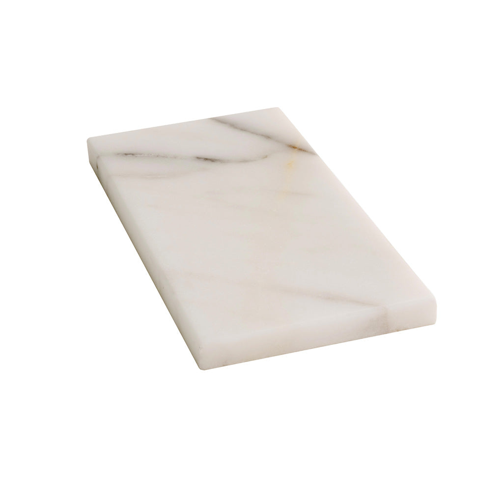 White 3x6 Honed Subway Calacatta Gold Marble Tile (40 pack, 5 sq ft/case)